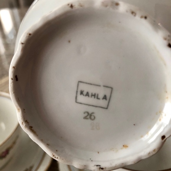 Kahla Dining Vintage Kahla Porcelain Tea Set Poshmark
